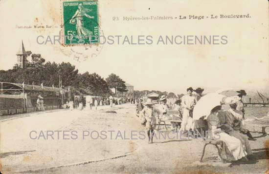 Cartes postales anciennes > CARTES POSTALES > carte postale ancienne > cartes-postales-ancienne.com Provence alpes cote d'azur Var Hyeres