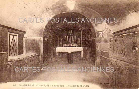 Cartes postales anciennes > CARTES POSTALES > carte postale ancienne > cartes-postales-ancienne.com Provence alpes cote d'azur Var Saint Maximin La Sainte Baume