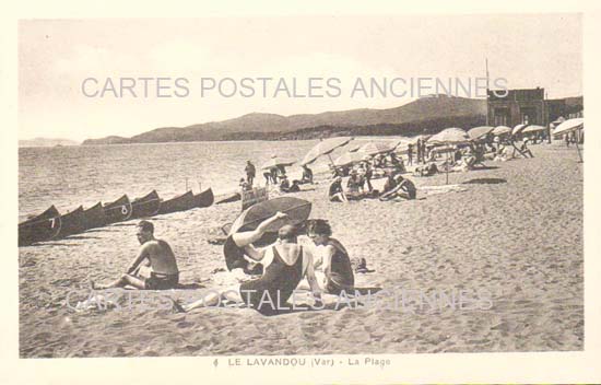 Cartes postales anciennes > CARTES POSTALES > carte postale ancienne > cartes-postales-ancienne.com Provence alpes cote d'azur Var Le Lavandou