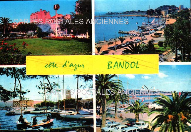 Cartes postales anciennes > CARTES POSTALES > carte postale ancienne > cartes-postales-ancienne.com Provence alpes cote d'azur Var Bandol