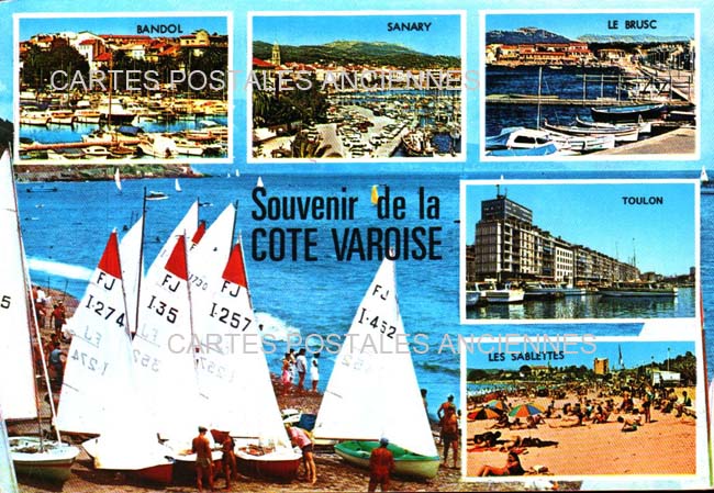 Cartes postales anciennes > CARTES POSTALES > carte postale ancienne > cartes-postales-ancienne.com Provence alpes cote d'azur Var Bandol