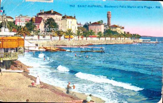 Cartes postales anciennes > CARTES POSTALES > carte postale ancienne > cartes-postales-ancienne.com Provence alpes cote d'azur Var Saint Raphael