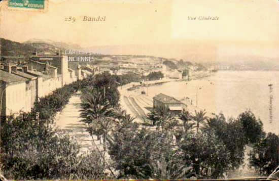 Cartes postales anciennes > CARTES POSTALES > carte postale ancienne > cartes-postales-ancienne.com Provence alpes cote d'azur Var Bandol