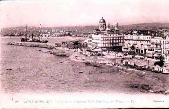 Cartes postales anciennes > CARTES POSTALES > carte postale ancienne > cartes-postales-ancienne.com Provence alpes cote d'azur Var Saint Raphael