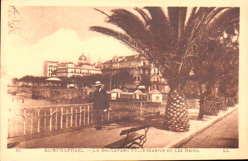 Cartes postales anciennes > CARTES POSTALES > carte postale ancienne > cartes-postales-ancienne.com Provence alpes cote d'azur Var Saint Raphael