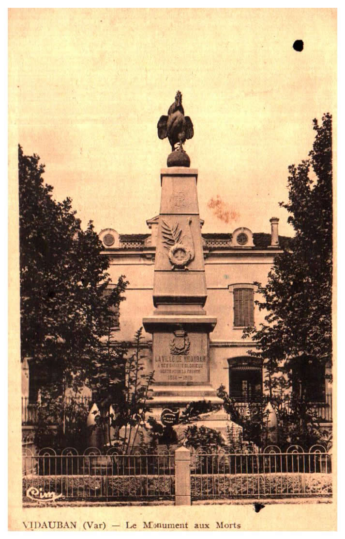 Cartes postales anciennes > CARTES POSTALES > carte postale ancienne > cartes-postales-ancienne.com Provence alpes cote d'azur Var Vidauban