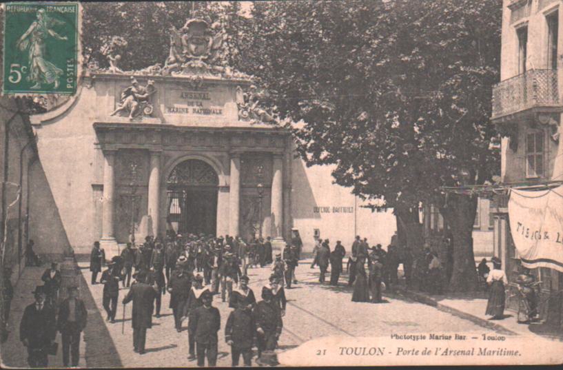 Cartes postales anciennes > CARTES POSTALES > carte postale ancienne > cartes-postales-ancienne.com Provence alpes cote d'azur Var Toulon