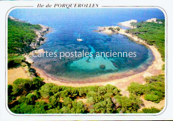 Cartes postales anciennes > CARTES POSTALES > carte postale ancienne > cartes-postales-ancienne.com Provence alpes cote d'azur Var Porquerolles