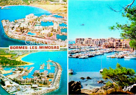 Cartes postales anciennes > CARTES POSTALES > carte postale ancienne > cartes-postales-ancienne.com Provence alpes cote d'azur Var Bormes Les Mimosas