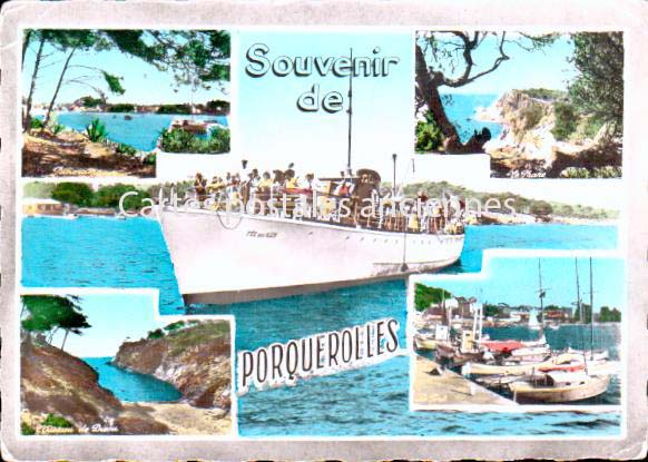 Cartes postales anciennes > CARTES POSTALES > carte postale ancienne > cartes-postales-ancienne.com Provence alpes cote d'azur Var Porquerolles