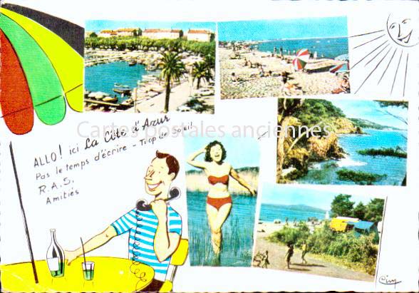 Cartes postales anciennes > CARTES POSTALES > carte postale ancienne > cartes-postales-ancienne.com Provence alpes cote d'azur Var Saint Aygulf