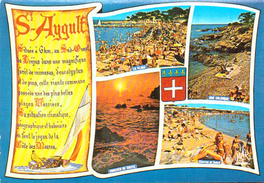 Cartes postales anciennes > CARTES POSTALES > carte postale ancienne > cartes-postales-ancienne.com Provence alpes cote d'azur Var Saint Aygulf