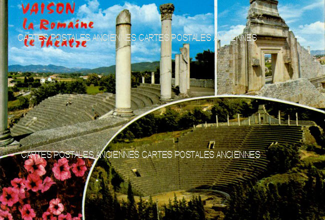 Cartes postales anciennes > CARTES POSTALES > carte postale ancienne > cartes-postales-ancienne.com Provence alpes cote d'azur Vaucluse Vaison La Romaine