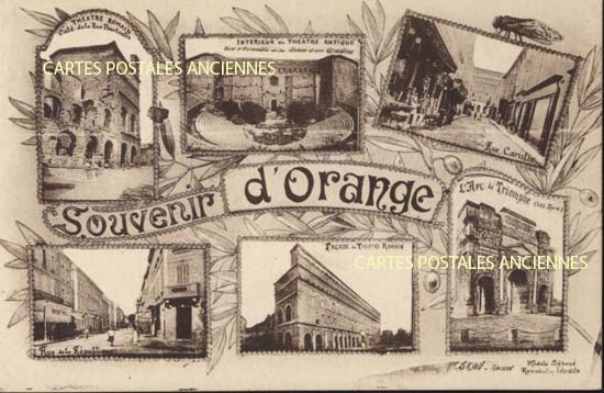 Cartes postales anciennes > CARTES POSTALES > carte postale ancienne > cartes-postales-ancienne.com Provence alpes cote d'azur Vaucluse Orange