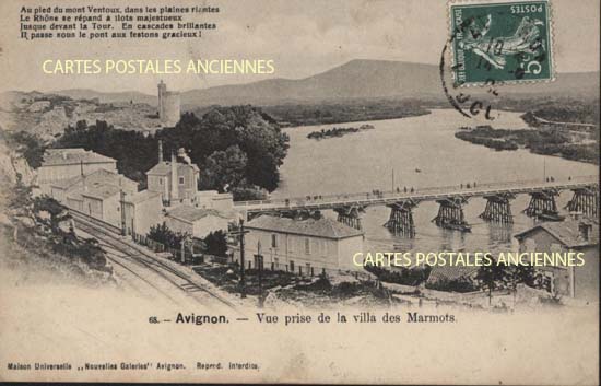 Cartes postales anciennes > CARTES POSTALES > carte postale ancienne > cartes-postales-ancienne.com Provence alpes cote d'azur Vaucluse Avignon