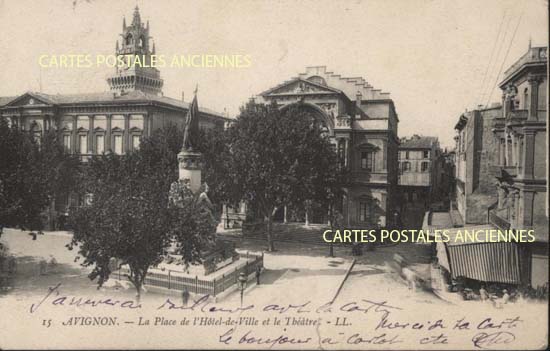 Cartes postales anciennes > CARTES POSTALES > carte postale ancienne > cartes-postales-ancienne.com Provence alpes cote d'azur Vaucluse Avignon