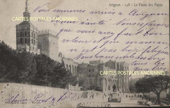 Cartes postales anciennes > CARTES POSTALES > carte postale ancienne > cartes-postales-ancienne.com Provence alpes cote d'azur Vaucluse Avignon