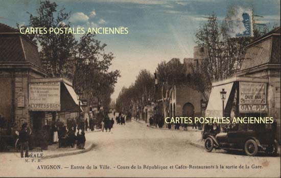 Cartes postales anciennes > CARTES POSTALES > carte postale ancienne > cartes-postales-ancienne.com Provence alpes cote d'azur Vaucluse Avignon