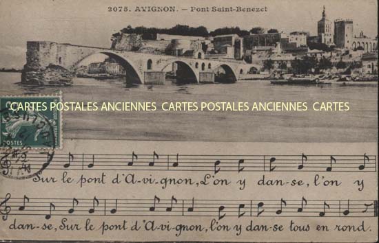 Cartes postales anciennes > CARTES POSTALES > carte postale ancienne > cartes-postales-ancienne.com Provence alpes cote d'azur Vaucluse Avignon