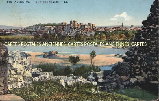 Cartes postales anciennes > CARTES POSTALES > carte postale ancienne > cartes-postales-ancienne.com Provence alpes cote d'azur Vaucluse Avignon