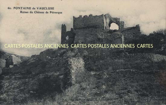 Cartes postales anciennes > CARTES POSTALES > carte postale ancienne > cartes-postales-ancienne.com Provence alpes cote d'azur Vaucluse Fontaine De Vaucluse