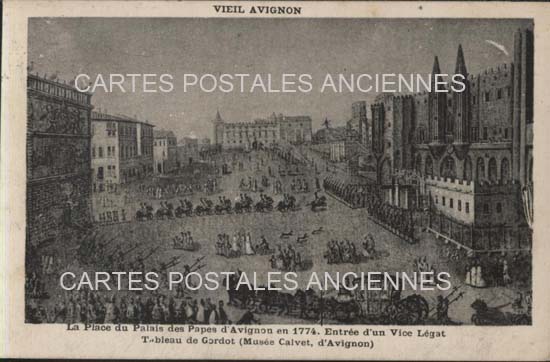 Cartes postales anciennes > CARTES POSTALES > carte postale ancienne > cartes-postales-ancienne.com Provence alpes cote d'azur Vaucluse Avignon