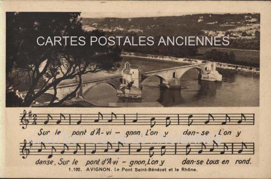 Cartes postales anciennes > CARTES POSTALES > carte postale ancienne > cartes-postales-ancienne.com Provence alpes cote d'azur Vaucluse Avignon