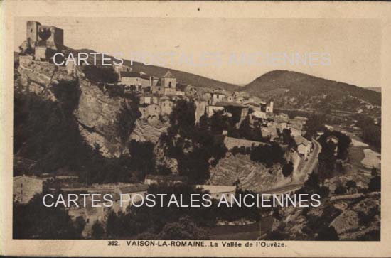 Cartes postales anciennes > CARTES POSTALES > carte postale ancienne > cartes-postales-ancienne.com Provence alpes cote d'azur Vaucluse Vaison La Romaine