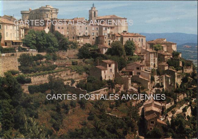 Cartes postales anciennes > CARTES POSTALES > carte postale ancienne > cartes-postales-ancienne.com Provence alpes cote d'azur Vaucluse Gordes