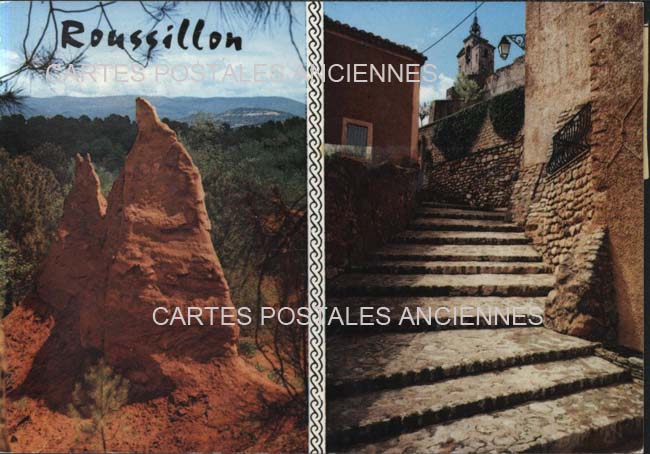 Cartes postales anciennes > CARTES POSTALES > carte postale ancienne > cartes-postales-ancienne.com Provence alpes cote d'azur Vaucluse Gordes