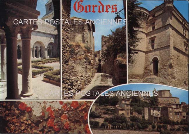 Cartes postales anciennes > CARTES POSTALES > carte postale ancienne > cartes-postales-ancienne.com Provence alpes cote d'azur Vaucluse Gordes