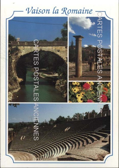 Cartes postales anciennes > CARTES POSTALES > carte postale ancienne > cartes-postales-ancienne.com Provence alpes cote d'azur Vaucluse Vaison La Romaine