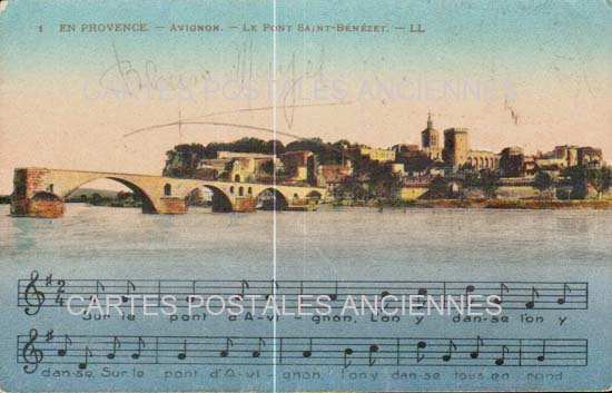 Cartes postales anciennes > CARTES POSTALES > carte postale ancienne > cartes-postales-ancienne.com Provence alpes cote d'azur Vaucluse Avignon