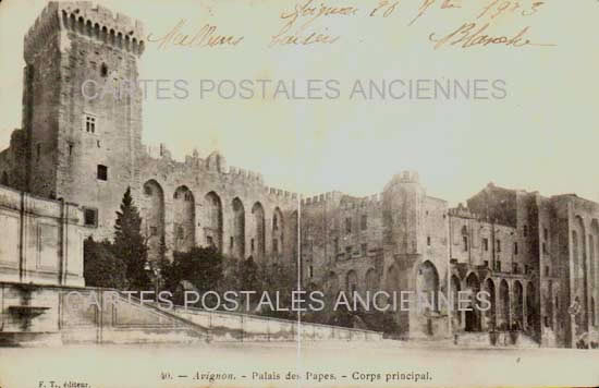 Cartes postales anciennes > CARTES POSTALES > carte postale ancienne > cartes-postales-ancienne.com Provence alpes cote d'azur Vaucluse Avignon