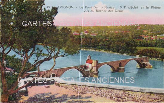 Cartes postales anciennes > CARTES POSTALES > carte postale ancienne > cartes-postales-ancienne.com Provence alpes cote d'azur Vaucluse Avignon