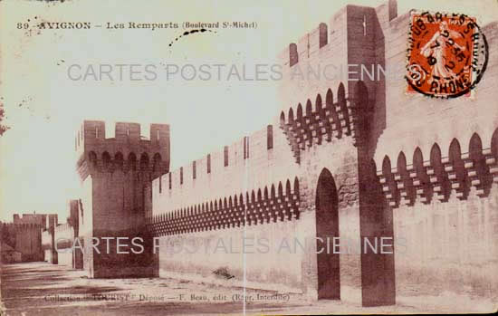 Cartes postales anciennes > CARTES POSTALES > carte postale ancienne > cartes-postales-ancienne.com Provence alpes cote d'azur Vaucluse Avignon