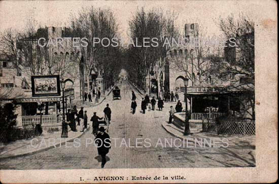 Cartes postales anciennes > CARTES POSTALES > carte postale ancienne > cartes-postales-ancienne.com Provence alpes cote d'azur Vaucluse Avignon