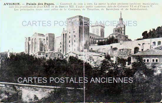 Cartes postales anciennes > CARTES POSTALES > carte postale ancienne > cartes-postales-ancienne.com Provence alpes cote d'azur Vaucluse Avignon