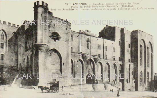 Cartes postales anciennes > CARTES POSTALES > carte postale ancienne > cartes-postales-ancienne.com Provence alpes cote d'azur Vaucluse Avignon