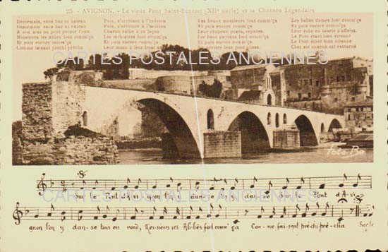 Cartes postales anciennes > CARTES POSTALES > carte postale ancienne > cartes-postales-ancienne.com Provence alpes cote d'azur Vaucluse Avignon