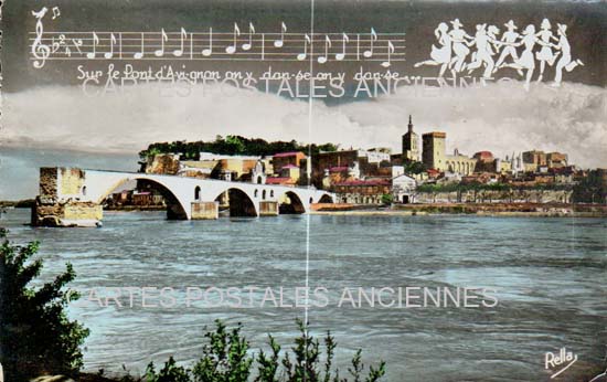 Cartes postales anciennes > CARTES POSTALES > carte postale ancienne > cartes-postales-ancienne.com Provence alpes cote d'azur Vaucluse Avignon