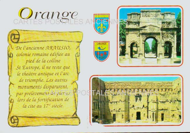 Cartes postales anciennes > CARTES POSTALES > carte postale ancienne > cartes-postales-ancienne.com Provence alpes cote d'azur Vaucluse Orange