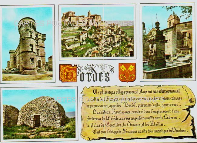 Cartes postales anciennes > CARTES POSTALES > carte postale ancienne > cartes-postales-ancienne.com Provence alpes cote d'azur Vaucluse Gordes