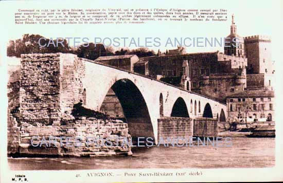 Cartes postales anciennes > CARTES POSTALES > carte postale ancienne > cartes-postales-ancienne.com Provence alpes cote d'azur Vaucluse Avignon