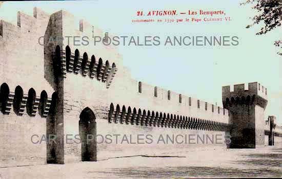 Cartes postales anciennes > CARTES POSTALES > carte postale ancienne > cartes-postales-ancienne.com Provence alpes cote d'azur Vaucluse Avignon