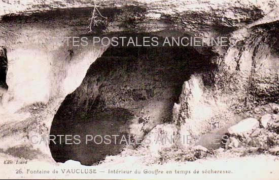 Cartes postales anciennes > CARTES POSTALES > carte postale ancienne > cartes-postales-ancienne.com Provence alpes cote d'azur Vaucluse Fontaine De Vaucluse