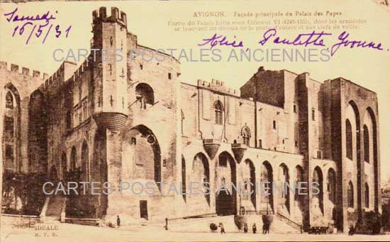 Cartes postales anciennes > CARTES POSTALES > carte postale ancienne > cartes-postales-ancienne.com Provence alpes cote d'azur Vaucluse Avignon