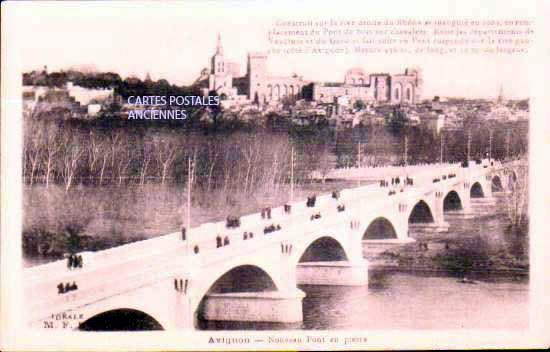 Cartes postales anciennes > CARTES POSTALES > carte postale ancienne > cartes-postales-ancienne.com Provence alpes cote d'azur Vaucluse Avignon