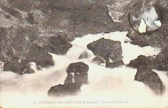 Cartes postales anciennes > CARTES POSTALES > carte postale ancienne > cartes-postales-ancienne.com Provence alpes cote d'azur Fontaine De Vaucluse