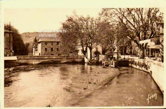 Cartes postales anciennes > CARTES POSTALES > carte postale ancienne > cartes-postales-ancienne.com Provence alpes cote d'azur Vaucluse Fontaine De Vaucluse